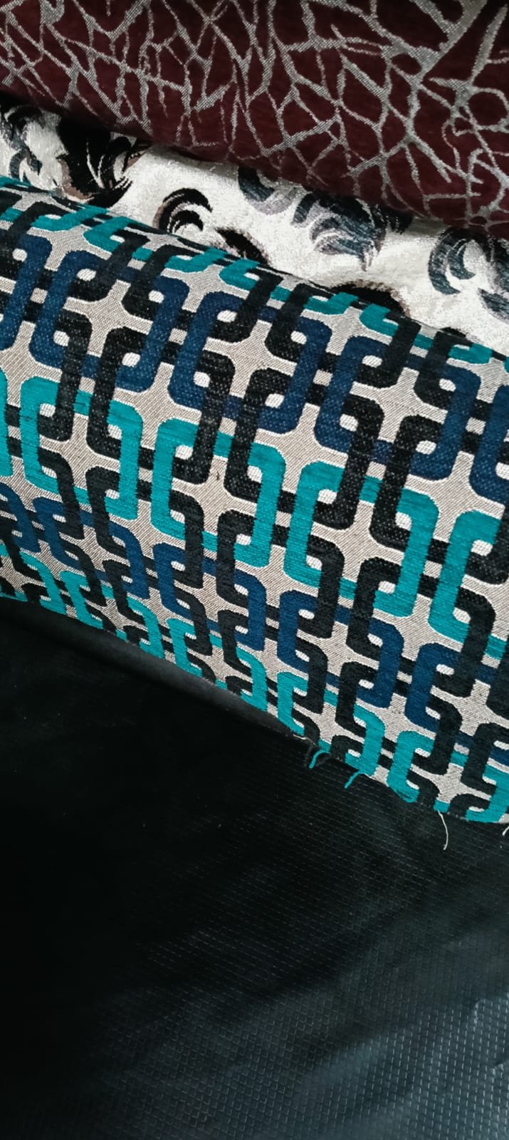 Designer Window Curtain Fabric - Style 7